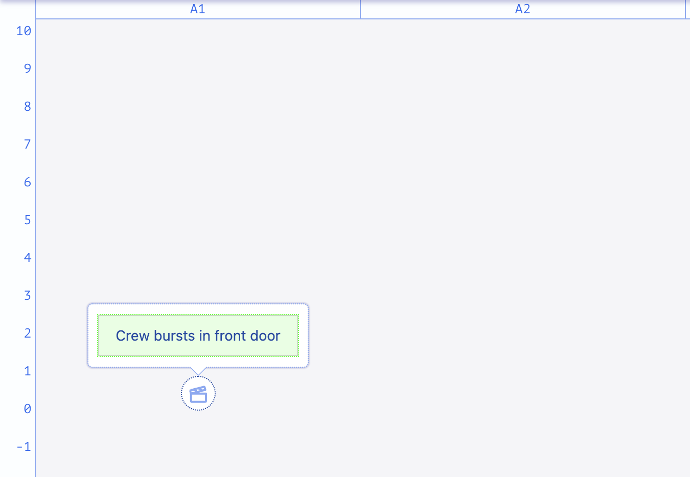 Graph View - Plotline Beat Linked to Scene